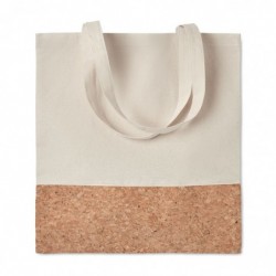 Shopper c/dettagli in sughero