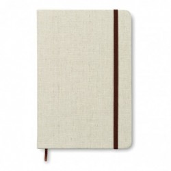 Notebook con cover in canvas