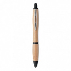 Penna a sfera in ABS e bamboo