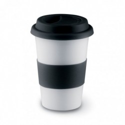 Tazza in ceramica e silicone
