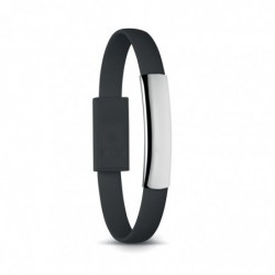 Bracciale con cavetto USB.